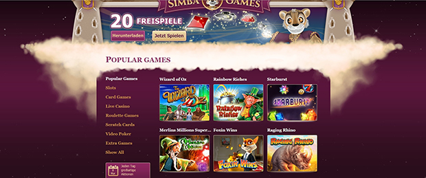 Simba Games Casino Login Simba Games Casino Login