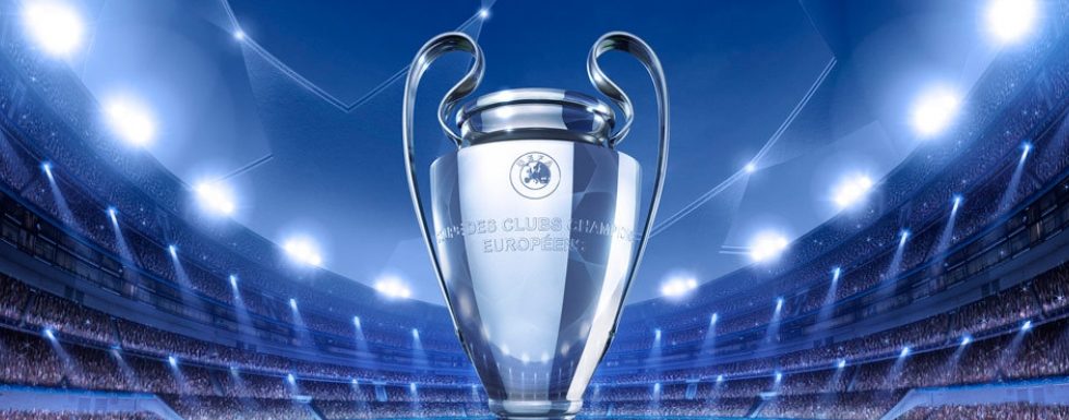 champions league pokal promo banner