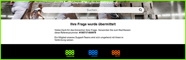 888sport casino und sportwetten support